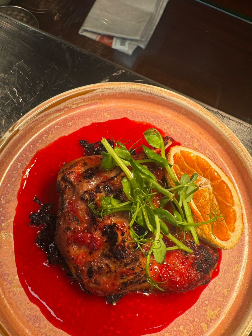 Seasonal Menu based on Corks finest ingredients