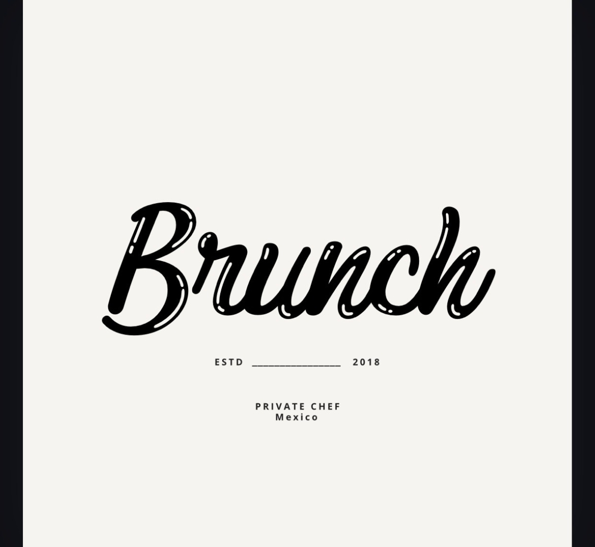 brunch menu