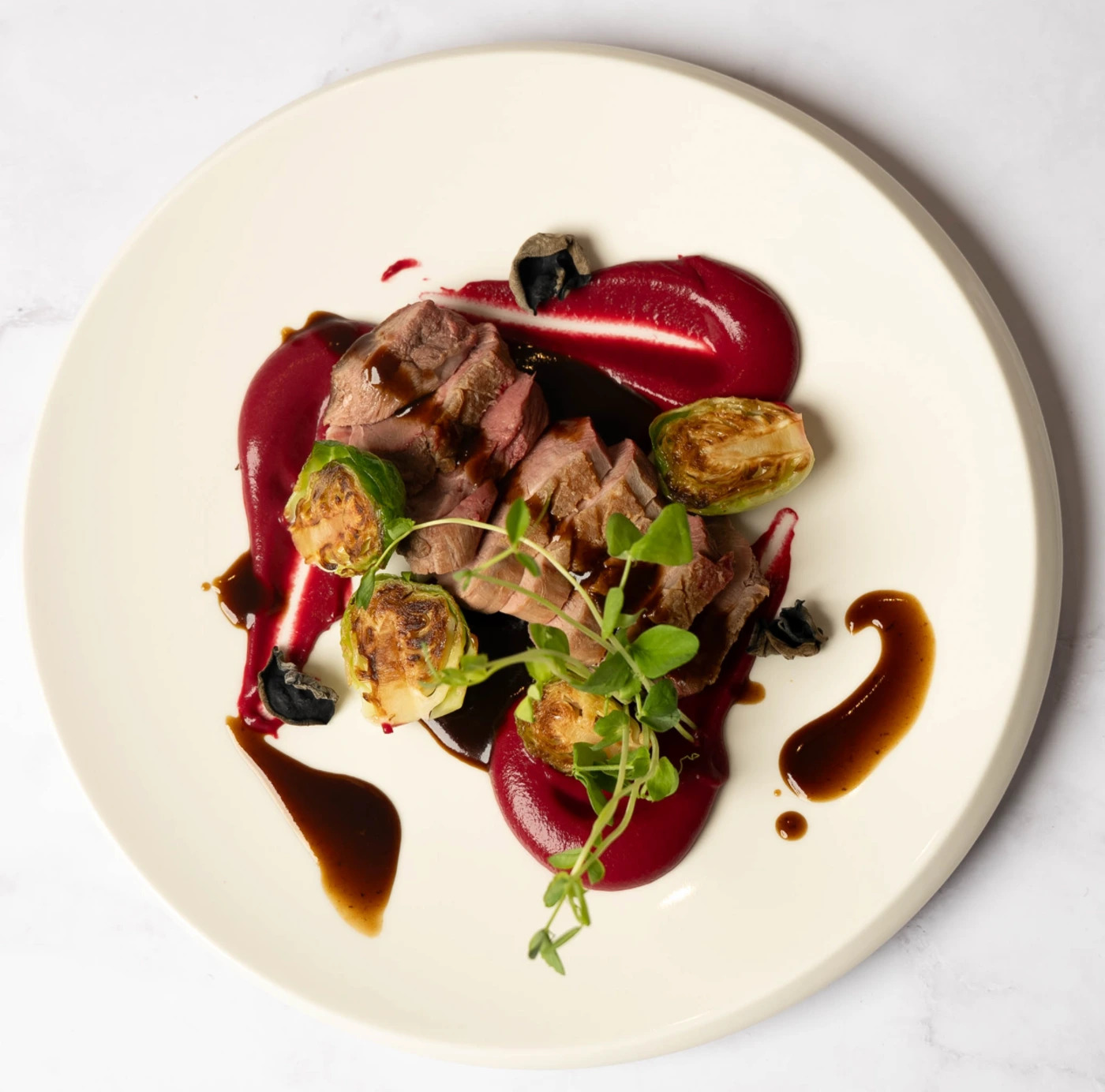 Duck breast with brussel sprouts Top View (3).jpg Duck breast with brussel sprouts Top View (3).jpg