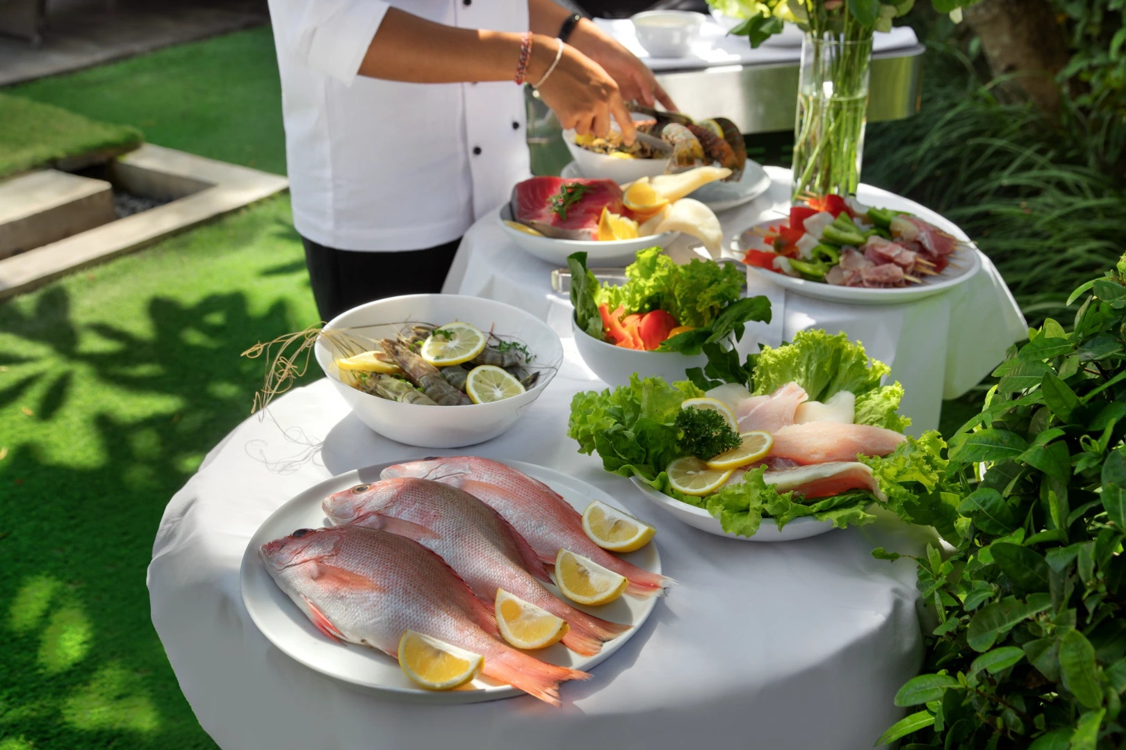 Delicious Seafood BBQ