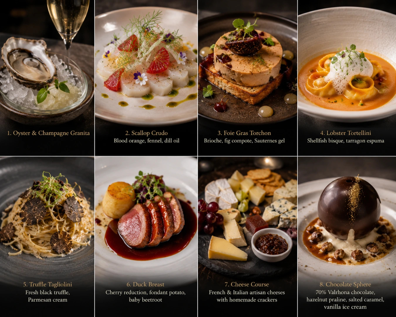 8-Course Signature Experience