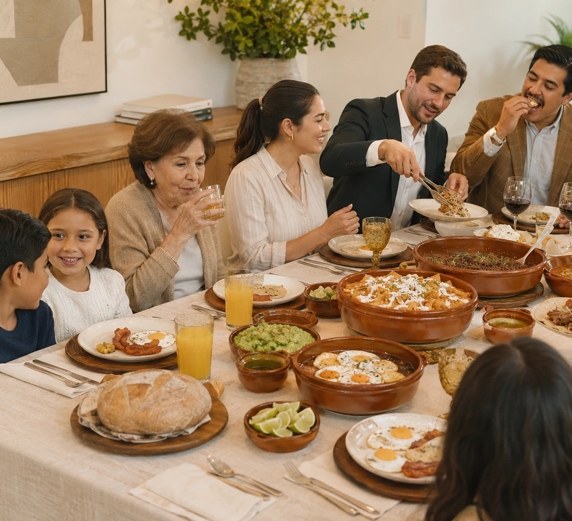 Mexican Brunch at Home