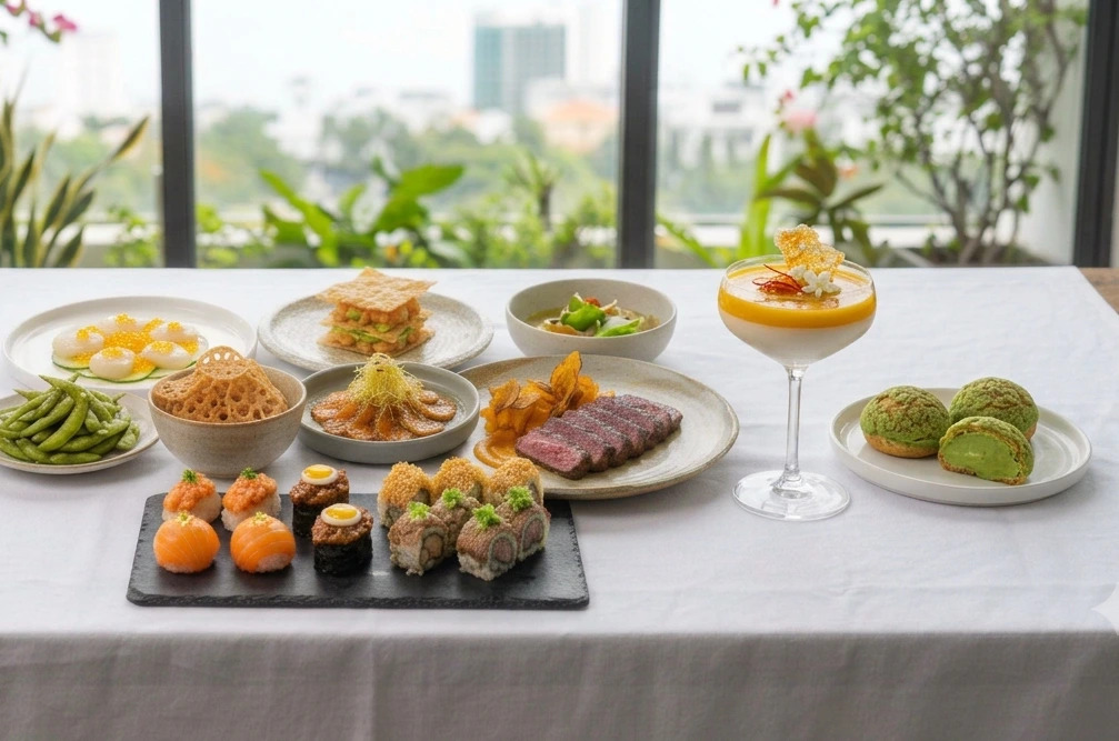 Modern Asian Textures: Premium Tasting Menu