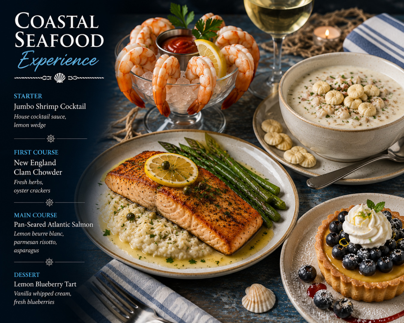 Coastal Seafood Experience