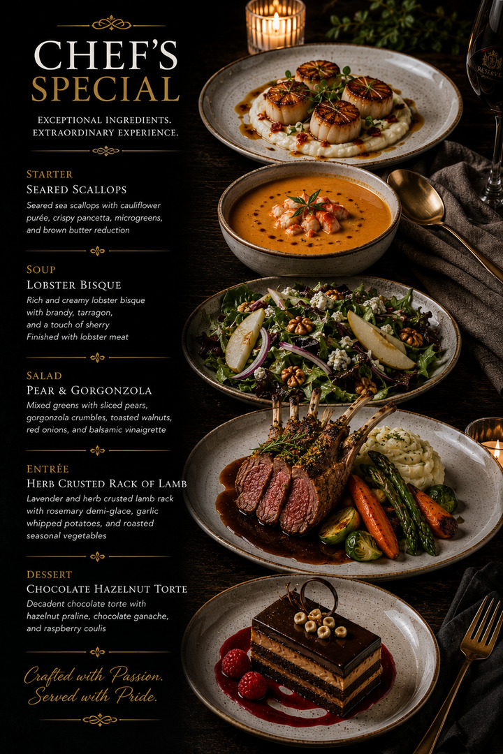 Chef’s Signature Experience