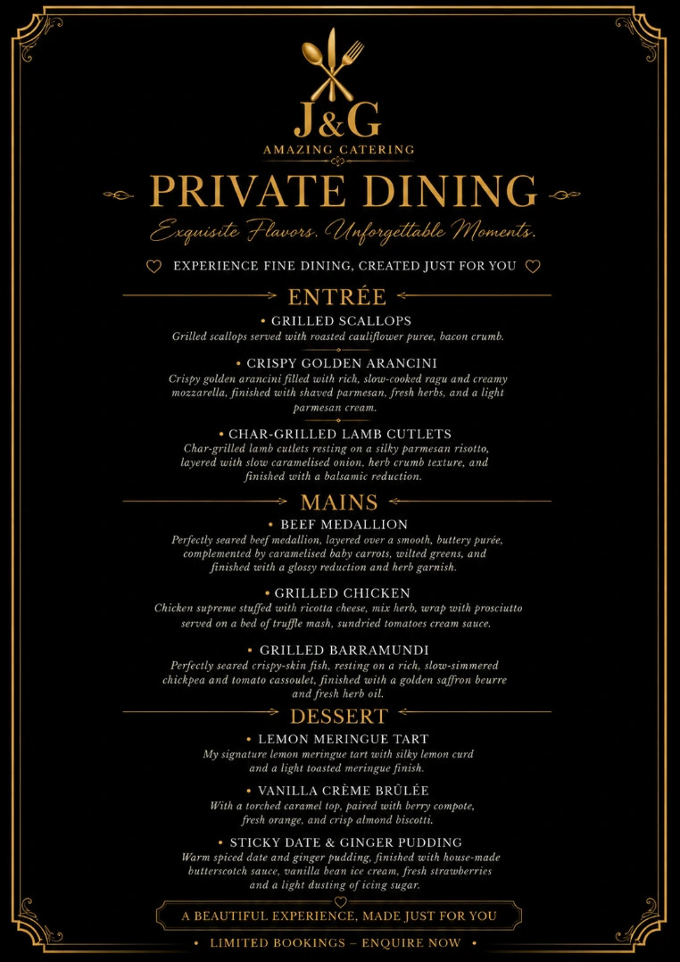 Private Dining Experience