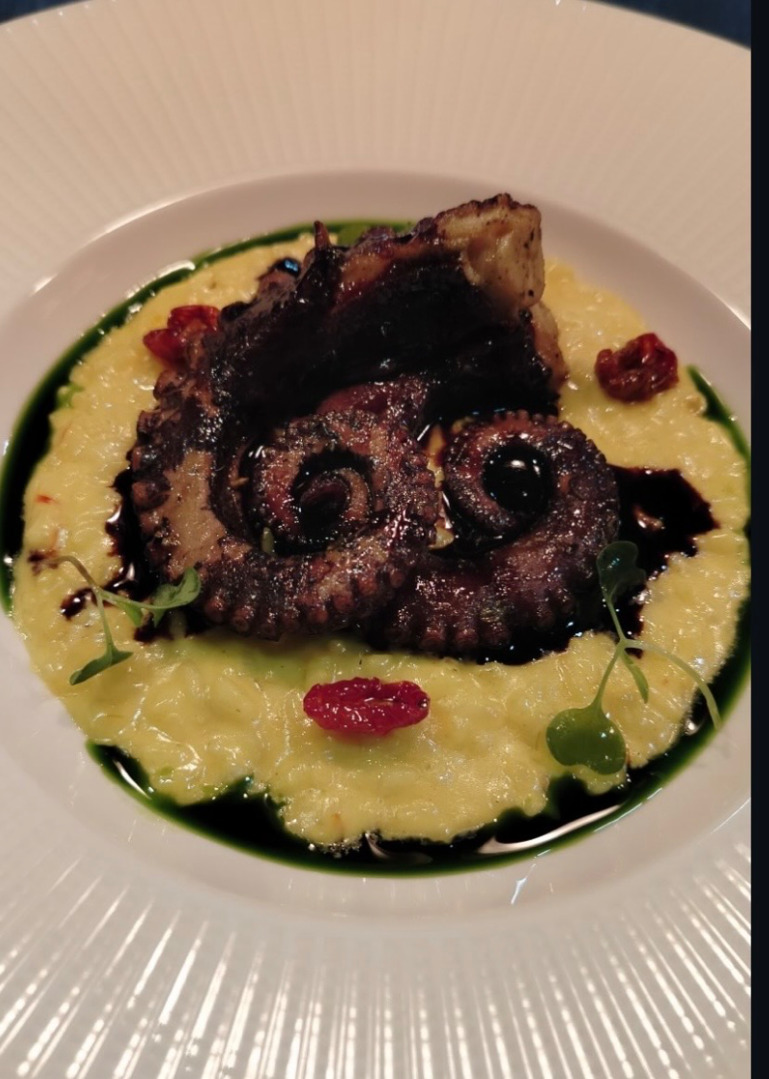 Seafood menu