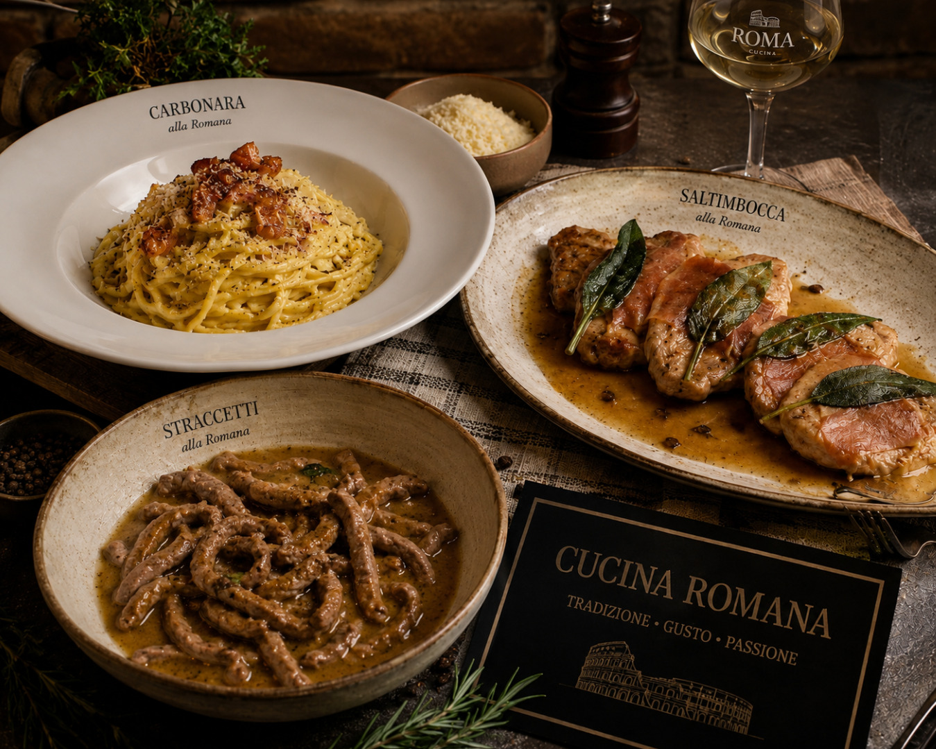 Roman menu