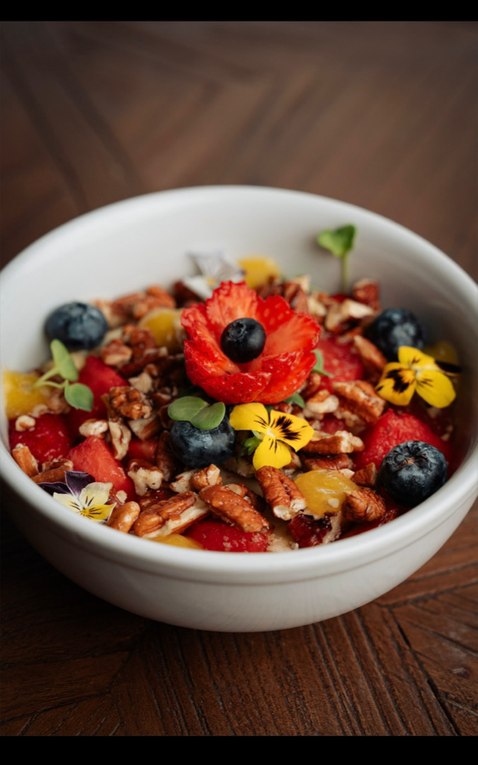 Menú desayunos