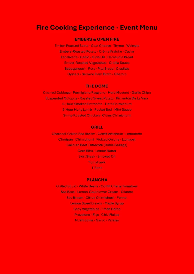 Premium Fire & Ancestral Embers Experience