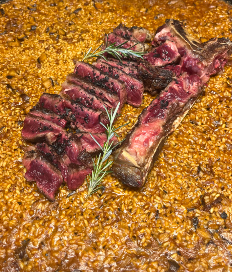Arroz de carne premium