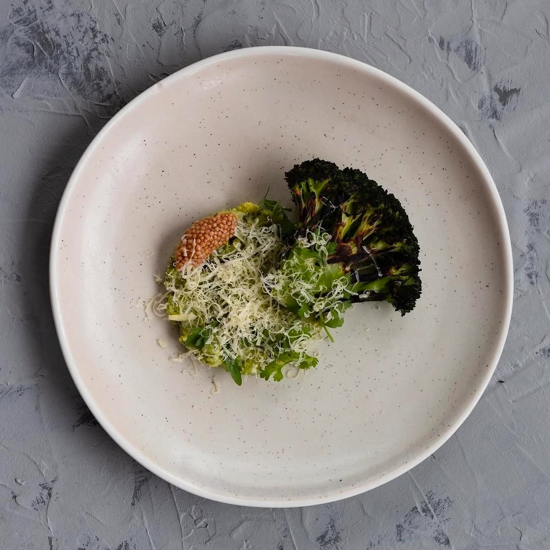 Vegetarian Contemporary Country Style, Early summer menu.