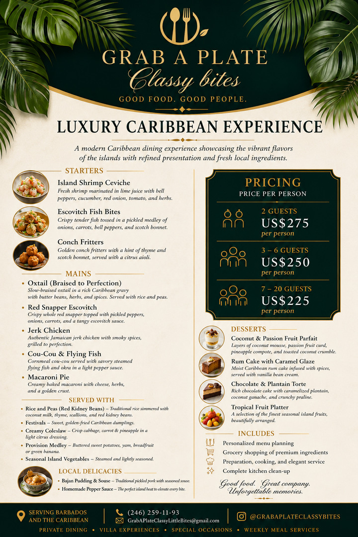 Luxury Caribbean Experience