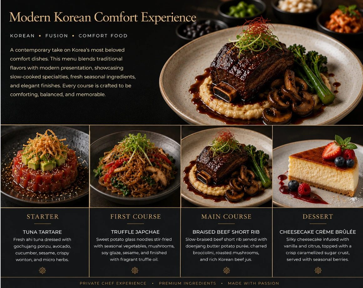 Modern Korean Comfort Experience