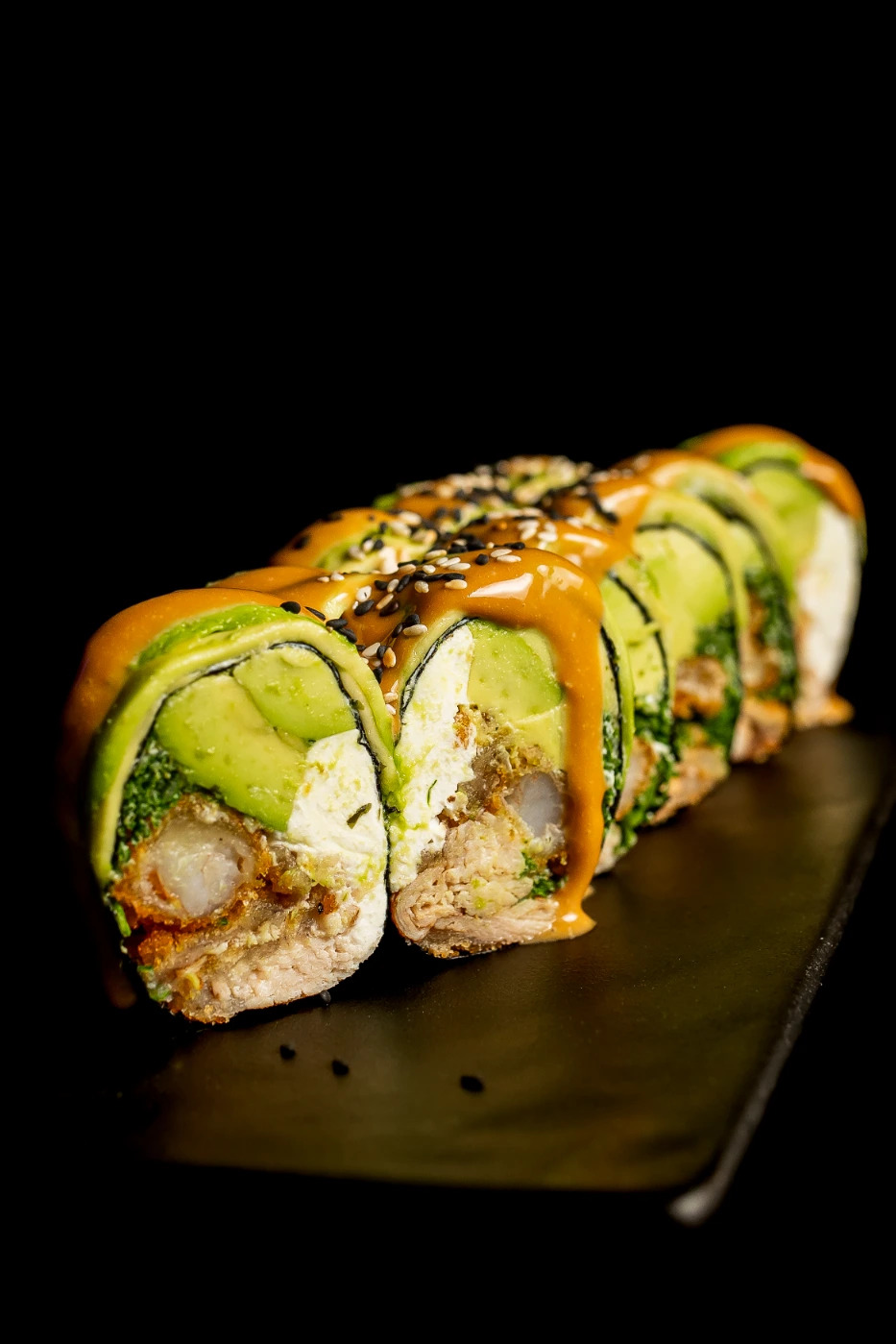 No rice teriyaki maki 2.jpg