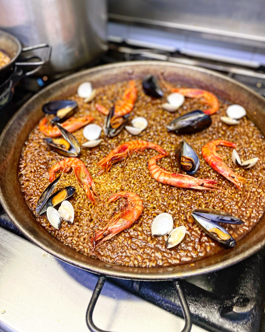 Menú Paella