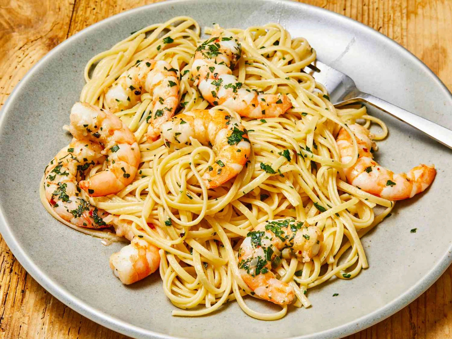 Shrimp Scampi with Pasta