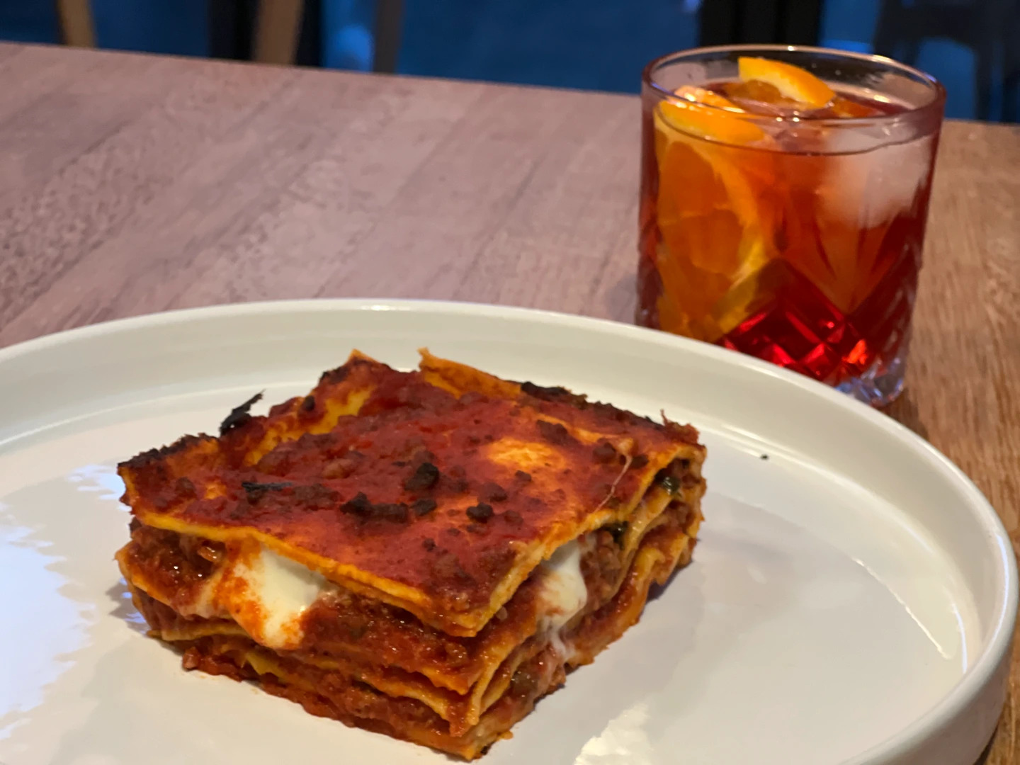 Meat / vegetarian menu