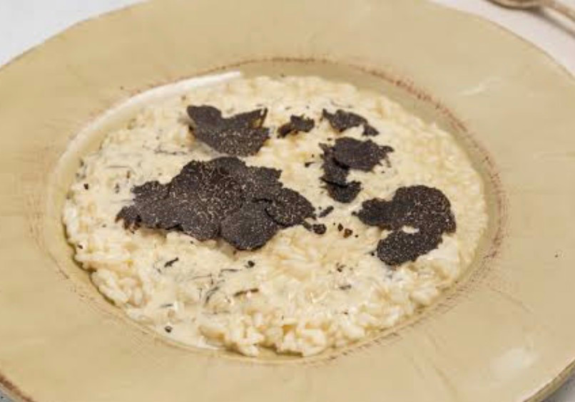 Vegan Risotto White Truffle Elegance