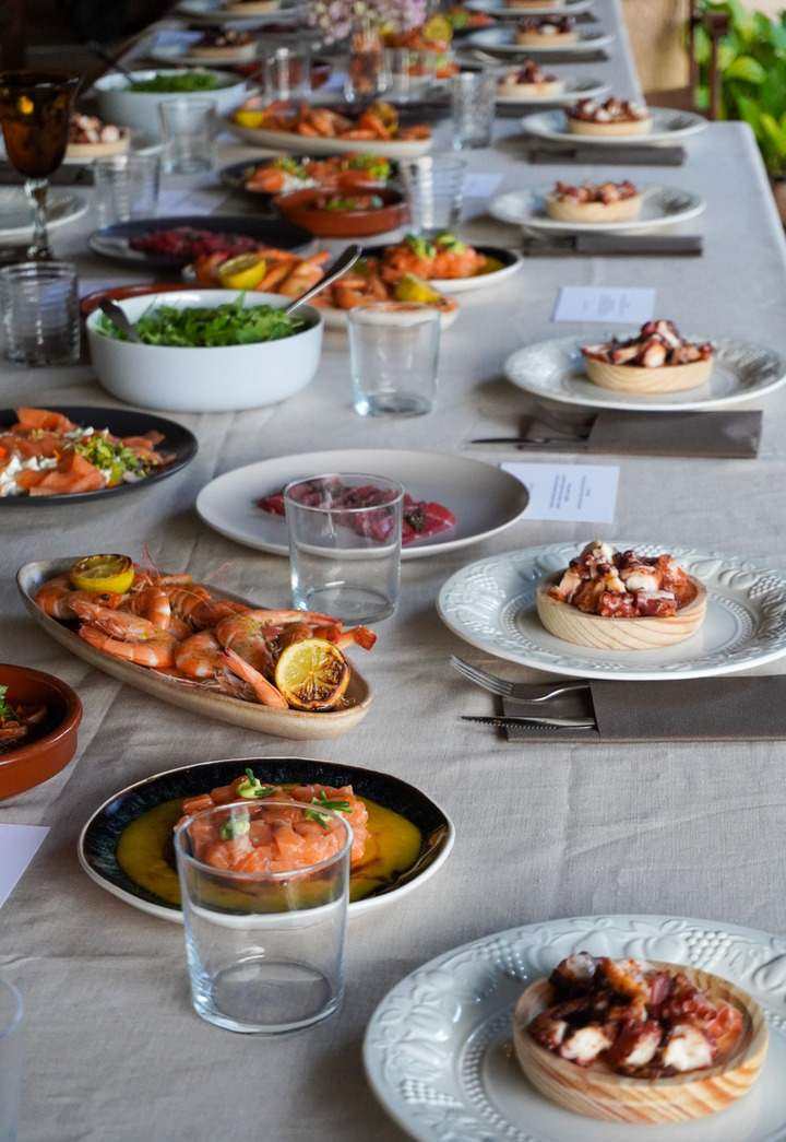 Banquete de mariscos premium
