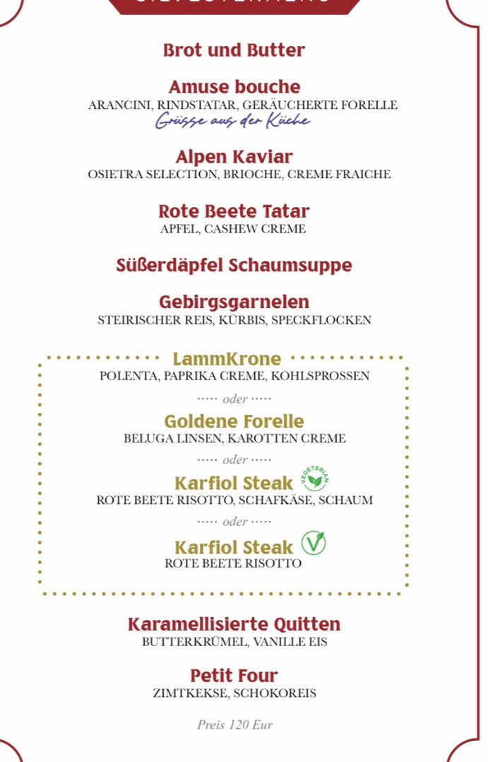 Terroir 5-Course Tasting Menu