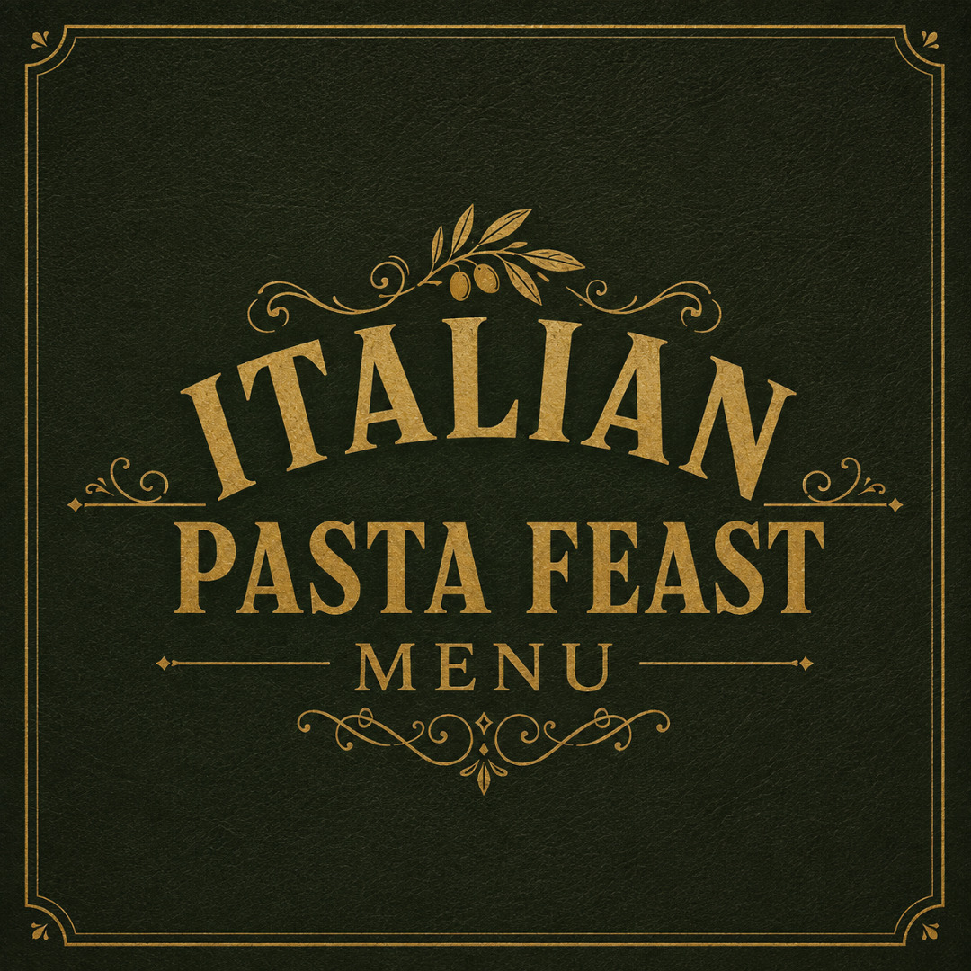 A pasta feast