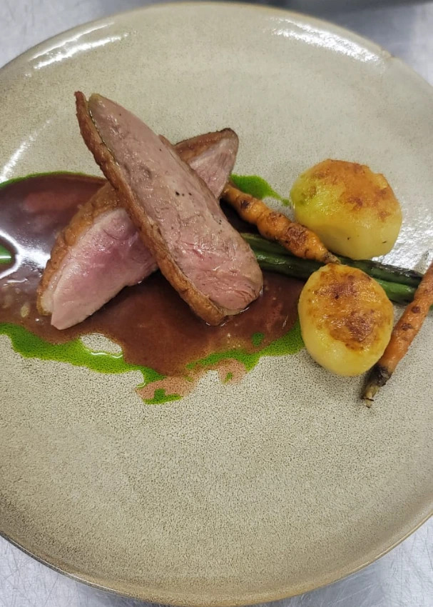 A Classic French menu