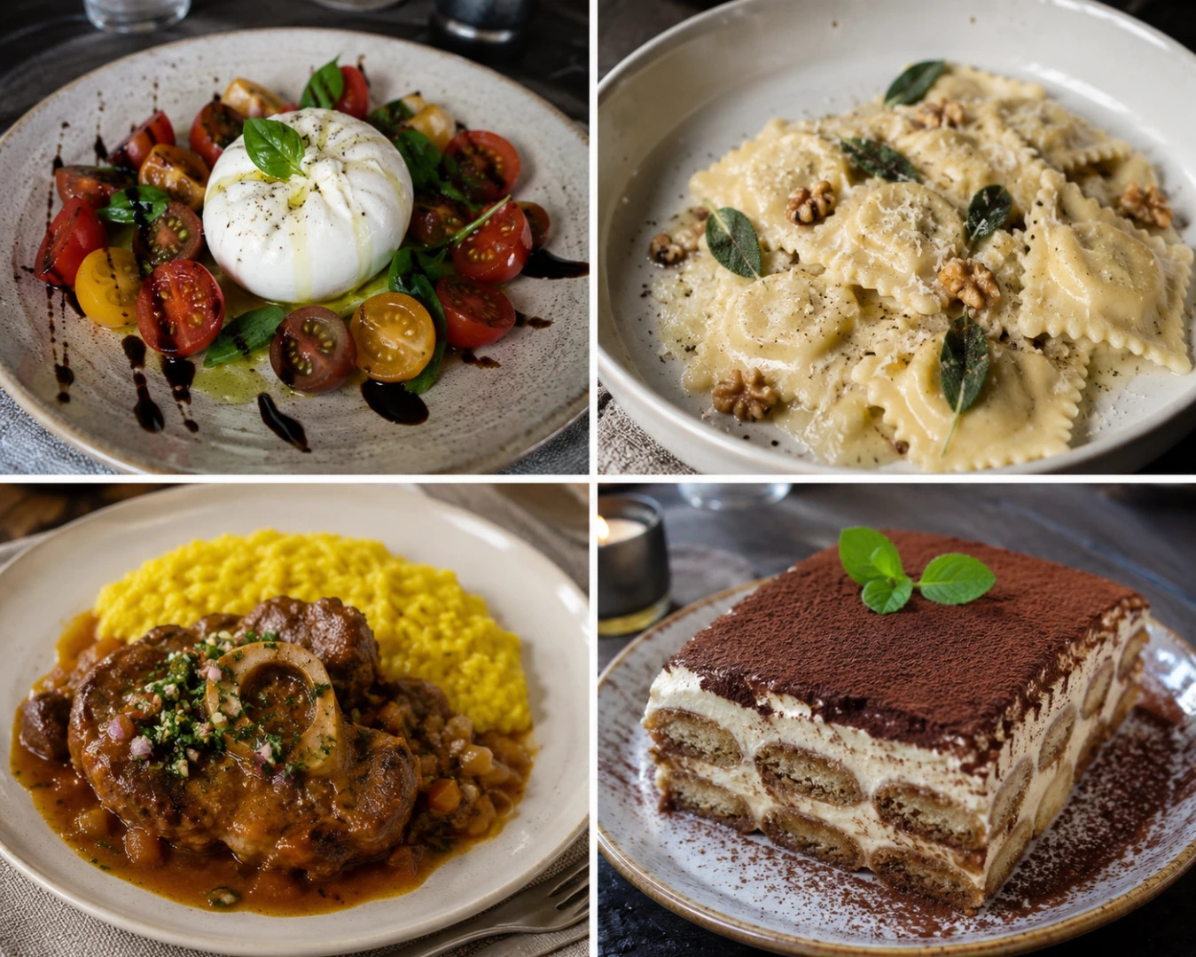 A Taste of Italy – Four Course Private Dining Experience