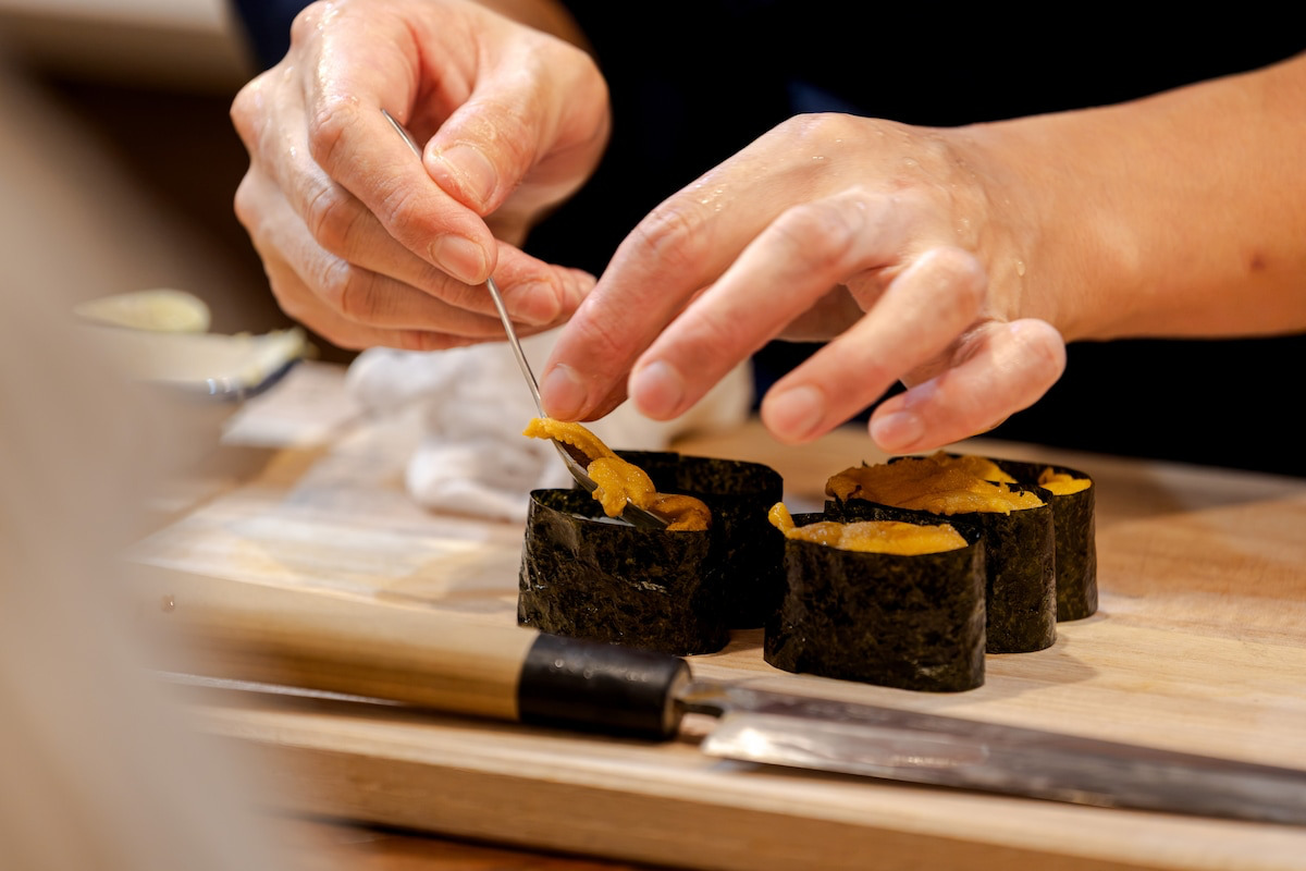 Exclusive Omakase course