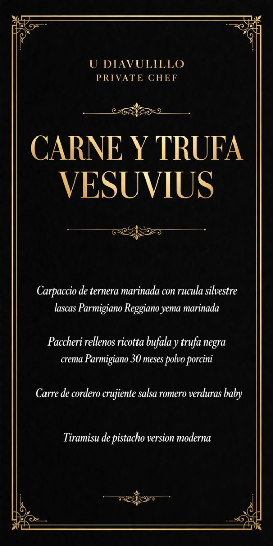 CARNE Y TRUFA VESUVIUS - CARNE