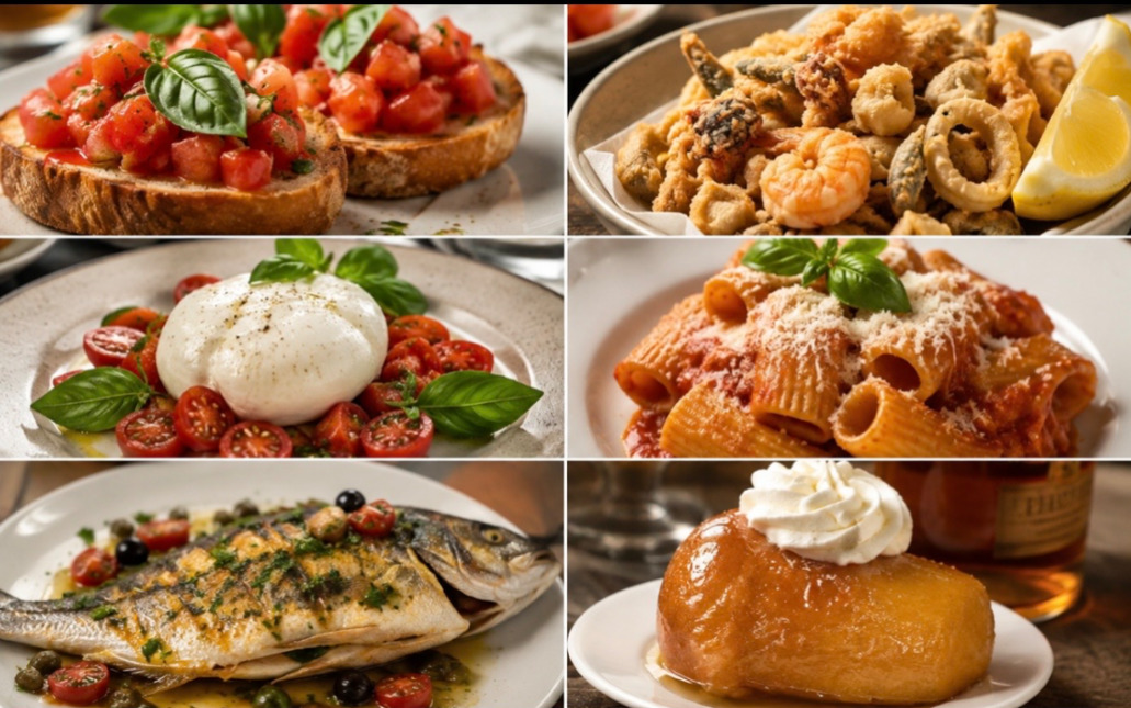 MENU DEGUSTAZIONE NAPOLETANO  APERITIVO