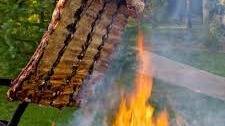 asado estilo argentino