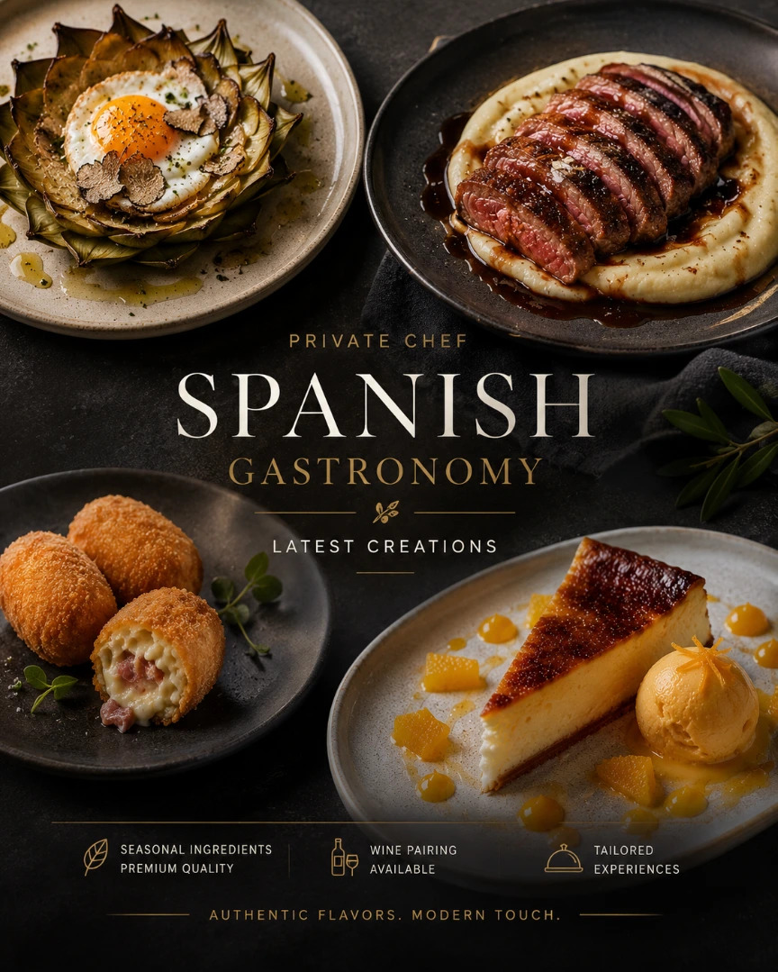 Spanish menu