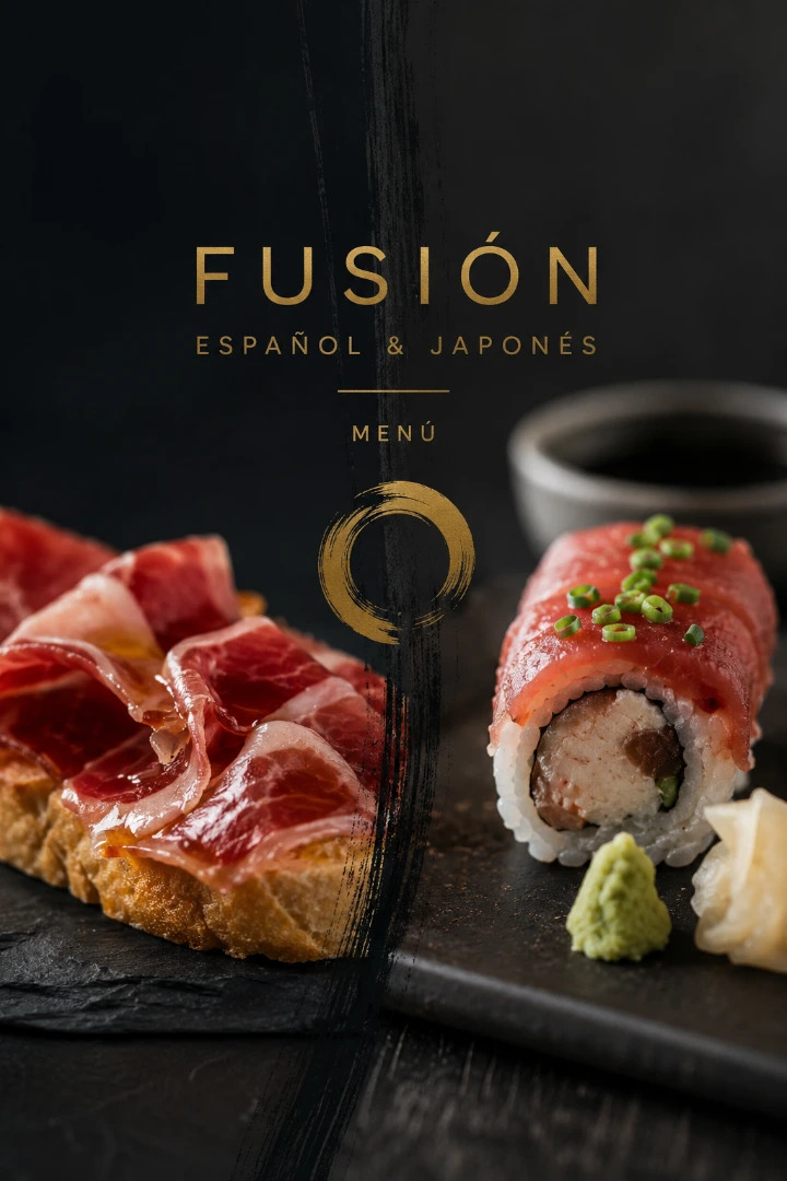 SPANISH–JAPANESE MENU