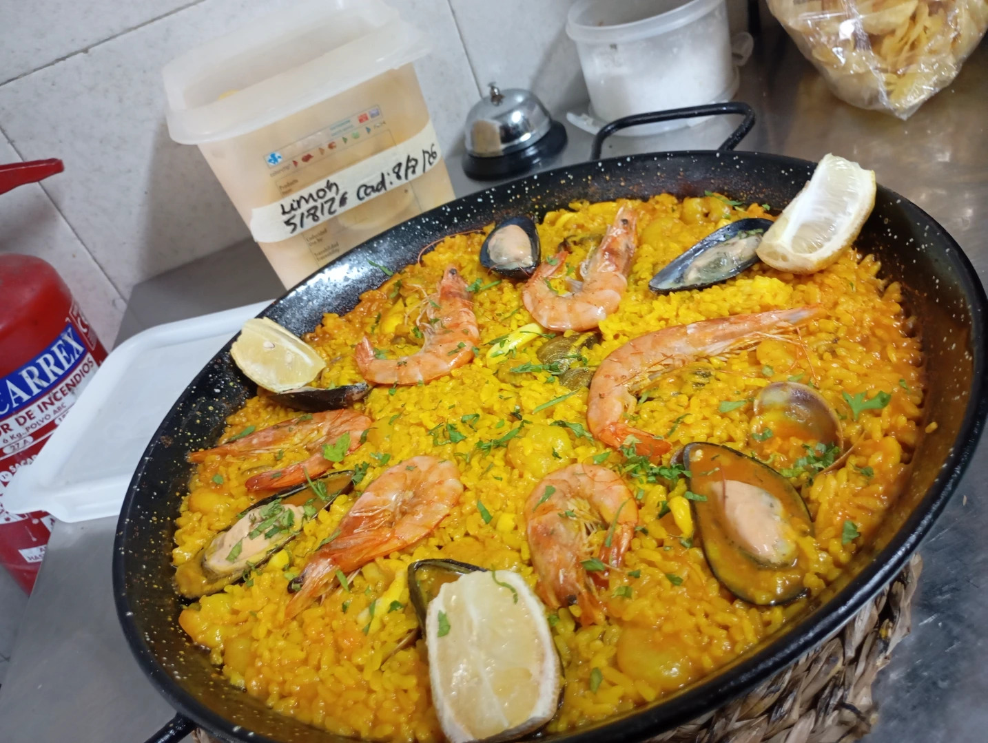 Menú español