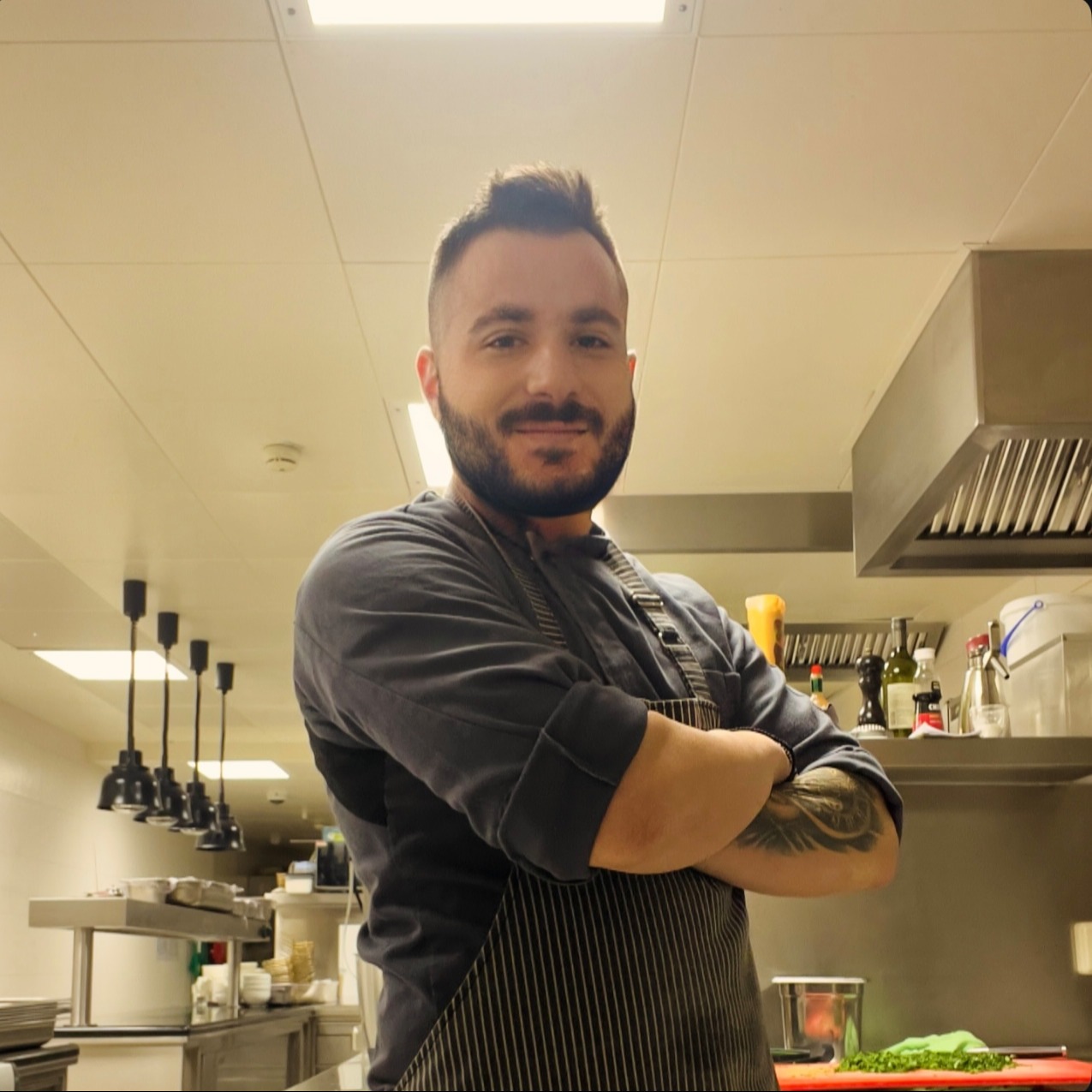 Photo from chef Christos Athanasoulis
