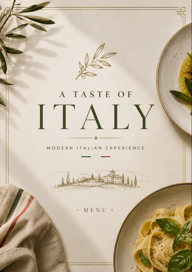 A Taste of Italy – Modern Italian Experience
