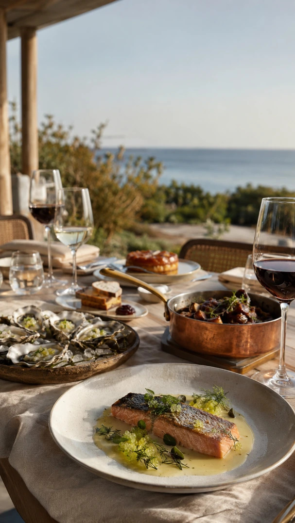 Coastal French table