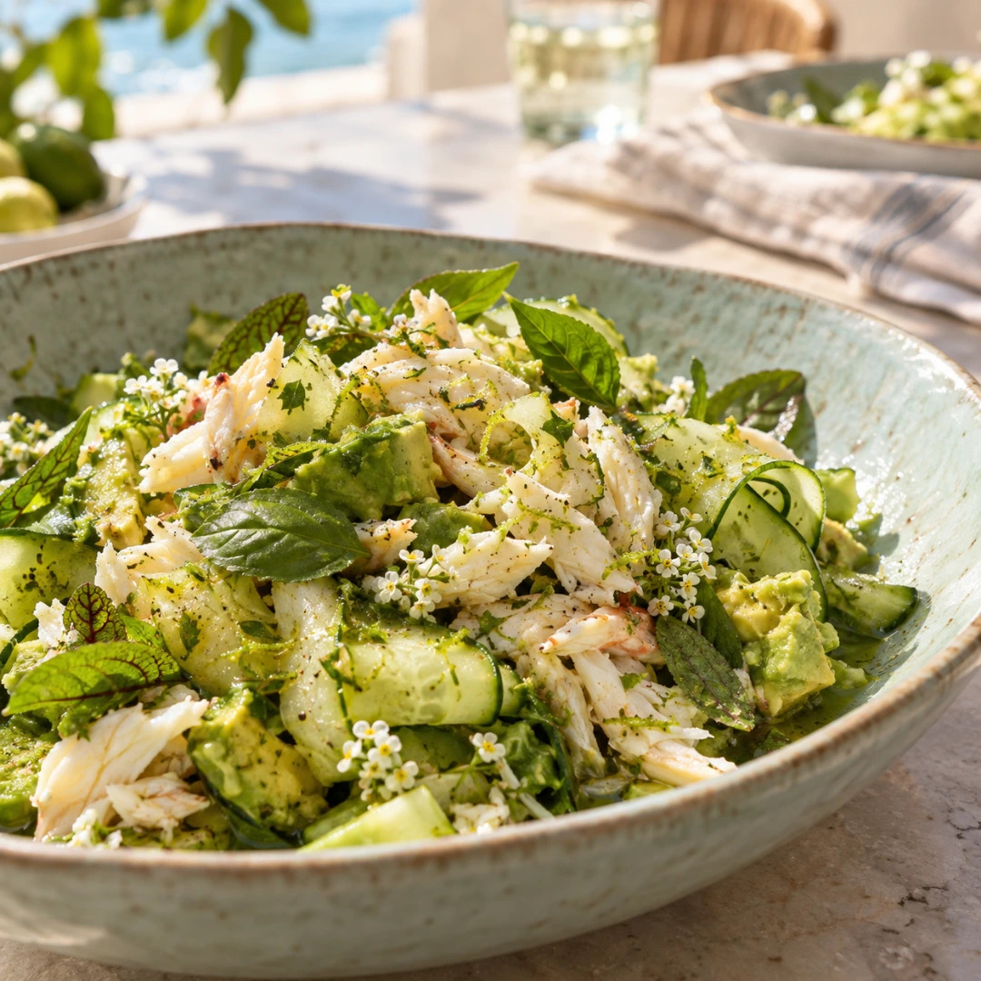 AFTER SWIM — Relaxed Coastal Lunch