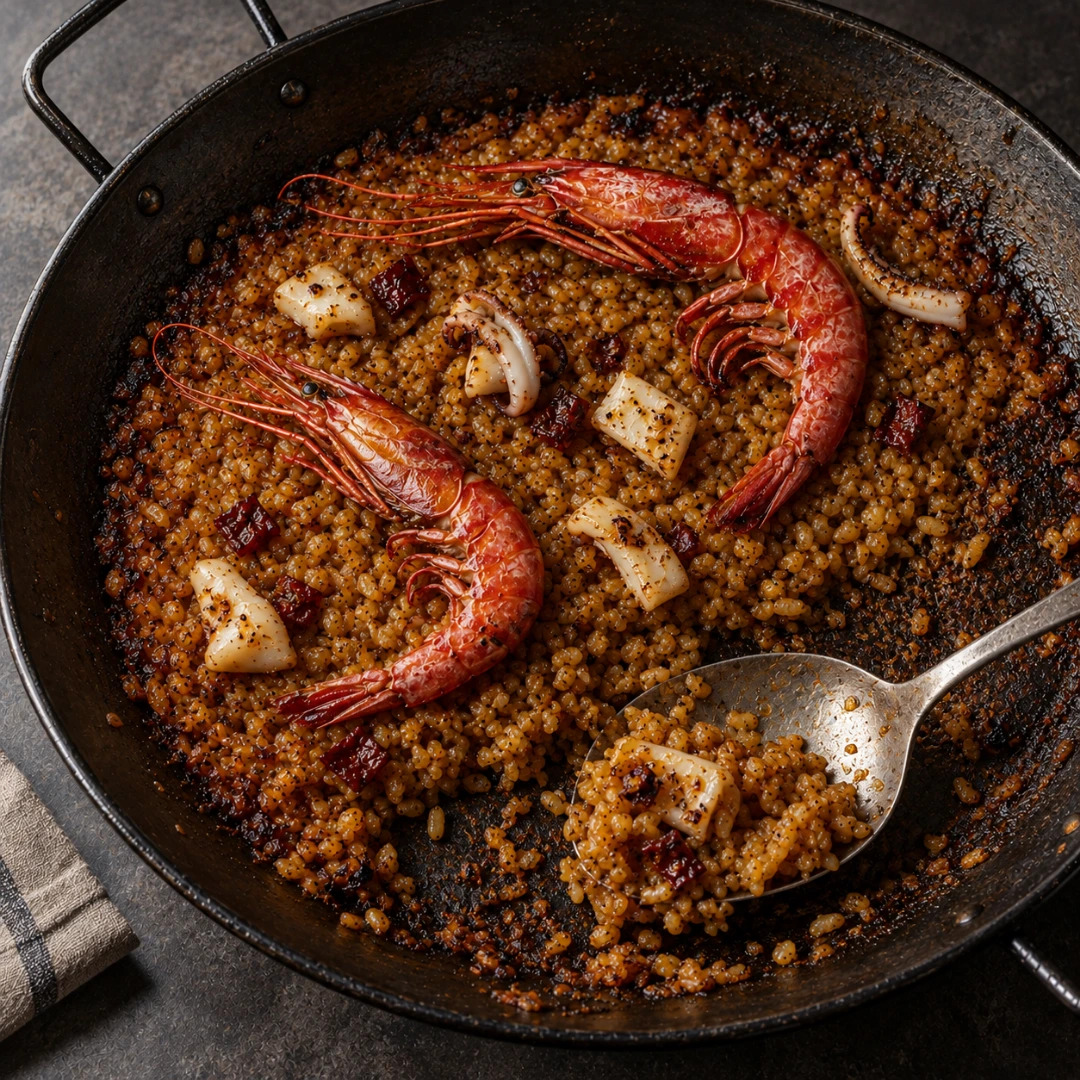 SOCARRAT — Paella at the Centre of the Table