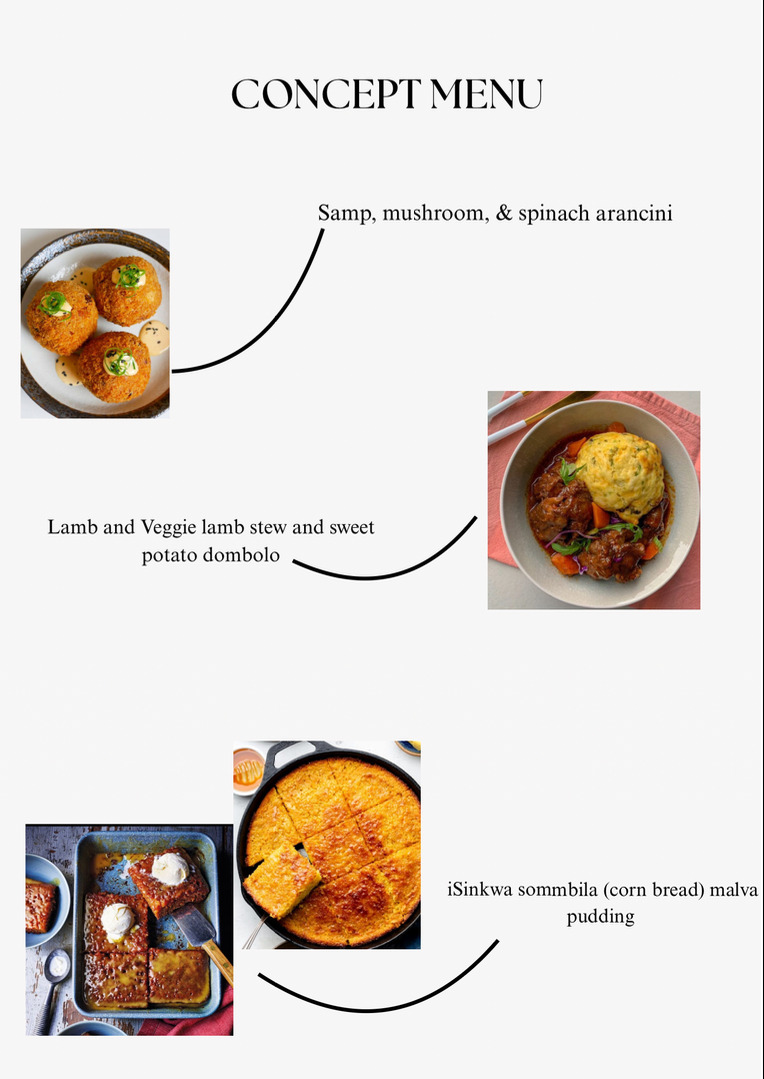 Chef ZÉ’s Zulu Heritage Menu
