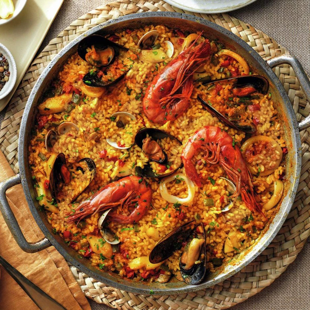 Menú Paella