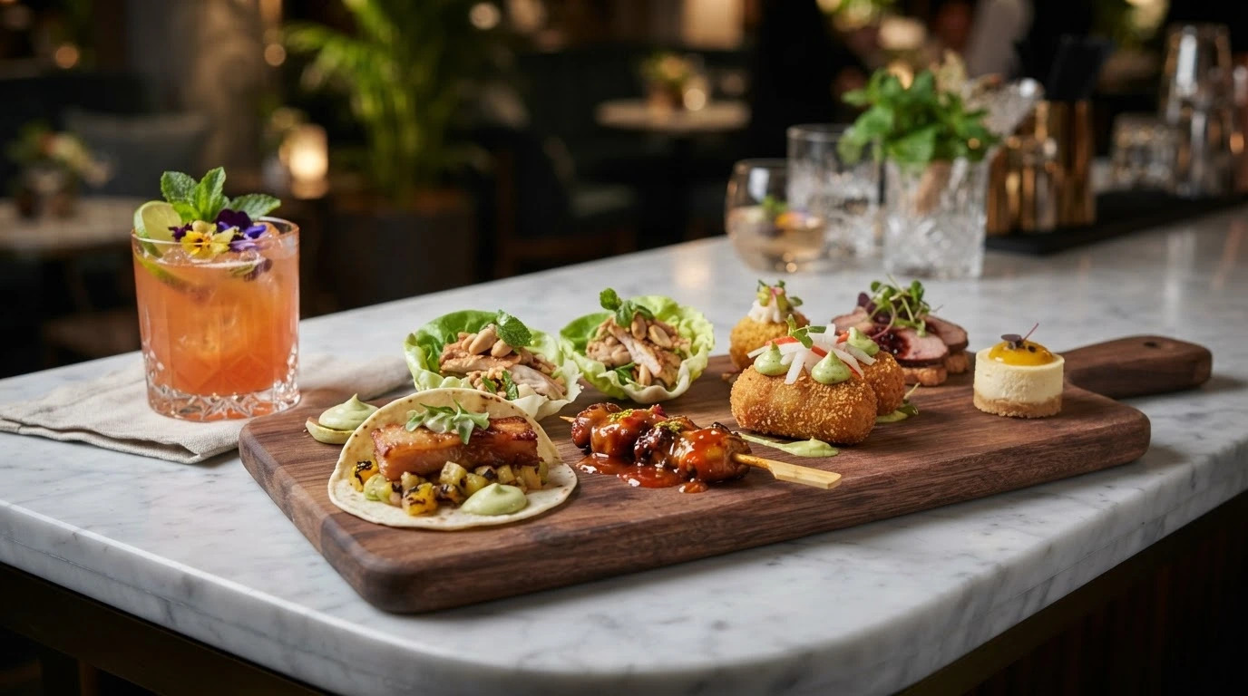 Signature Fusion Cocktail/Canape Selection