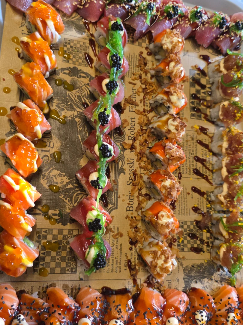 Menú degustación sushi