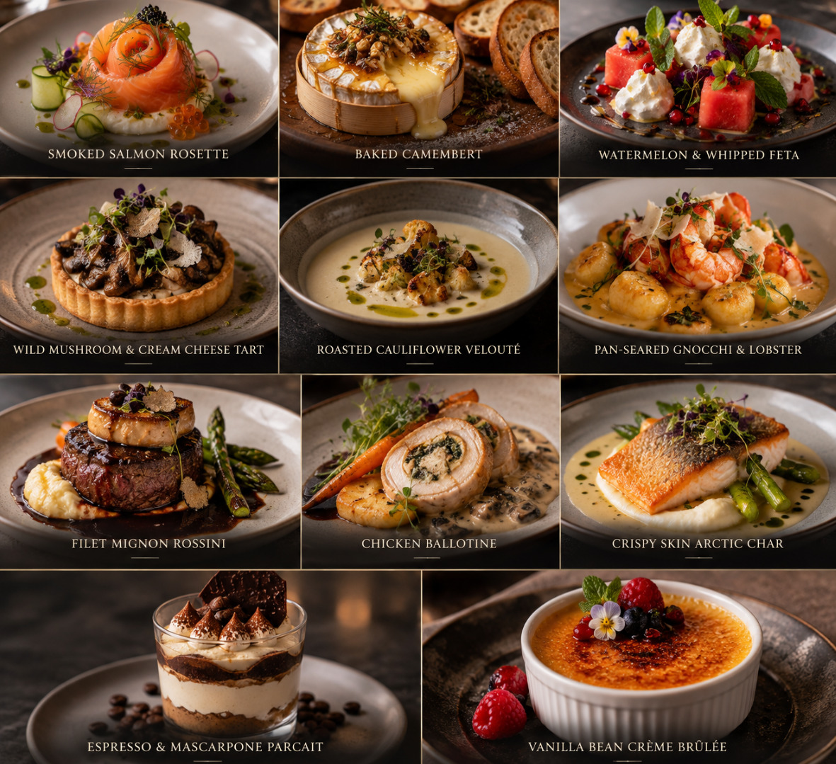 The Midnight Table An Intimate Dining Experience for Two