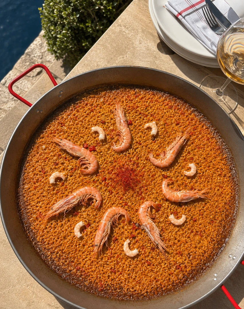 Menu paellas