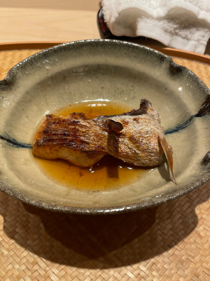 Japanese menu, Kaiseki style