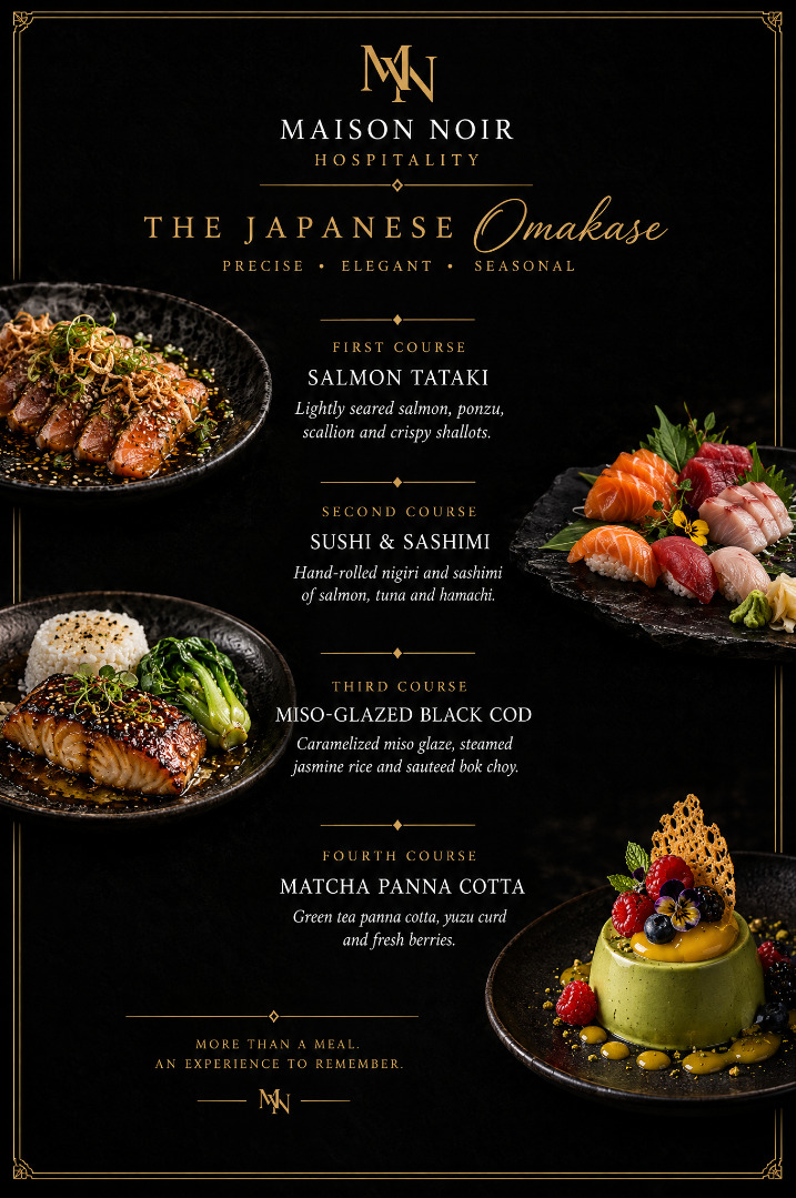 The Japanese Omakase / L'Omakase Japonais