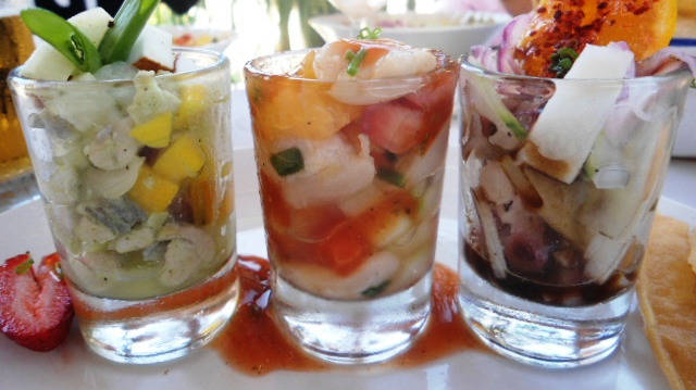 coctel green, traditional y black tuna ceviche.jpg coctel green, traditional y black tuna ceviche.jpg