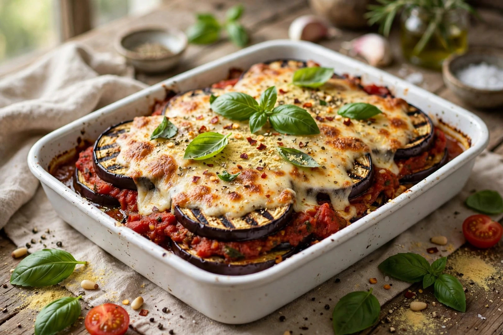 Vegan menu